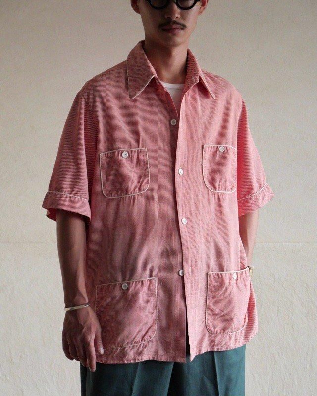 1980s Vintage Bassi Design Cotton S/S Shirt