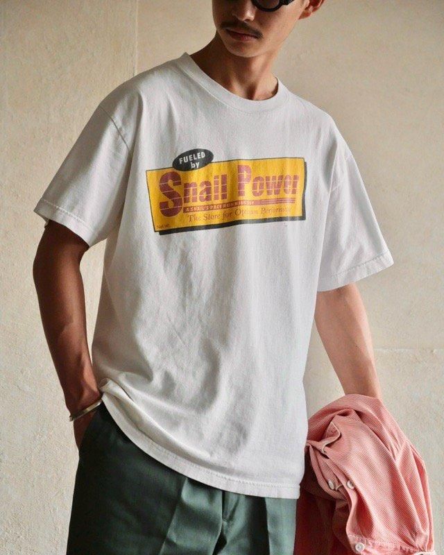 1990-00's Printed T-shirt "Small Fouet" 