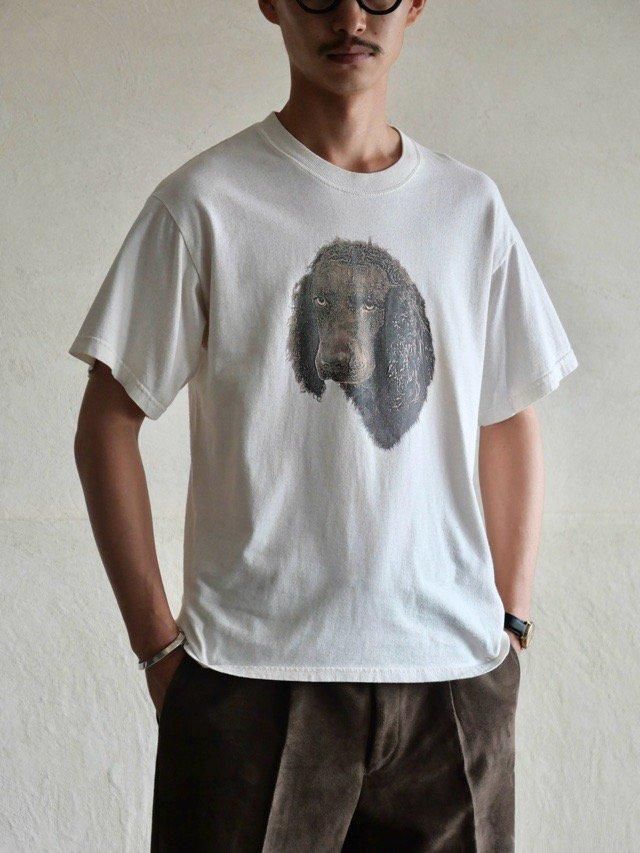 ~00's Vintage Printed T-shirt "DOG"