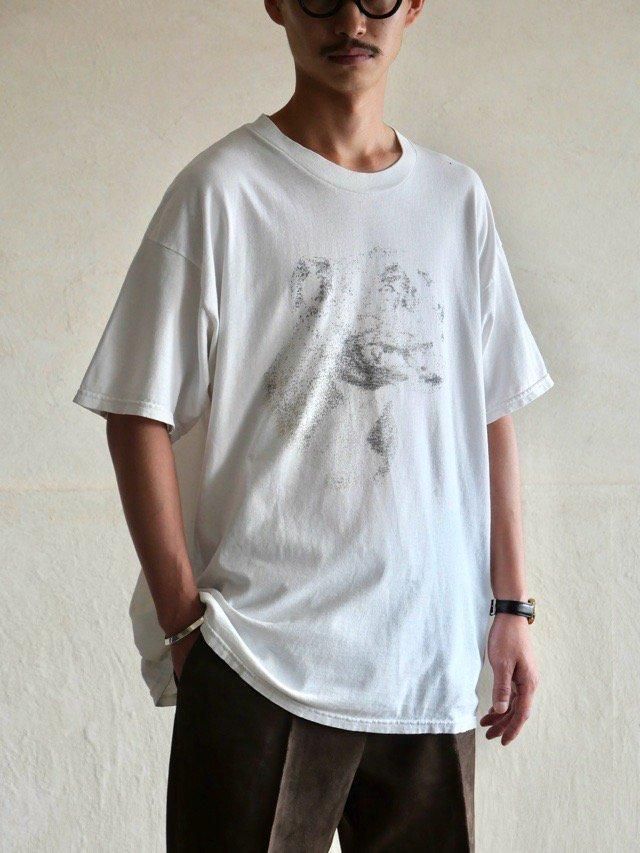 ~00's Vintage Printed T-shirt "DOG"