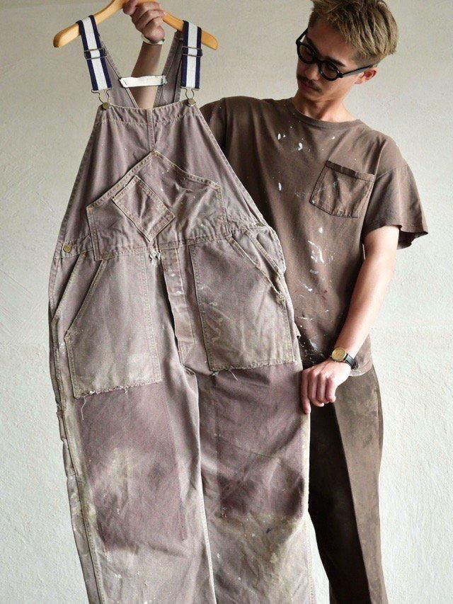 1960's Vintage MADEWELL Brown Duck Overall - Vintage & Archive 1960's Vintage MADEWELL Brown Duck Overall - Vintage & Archive