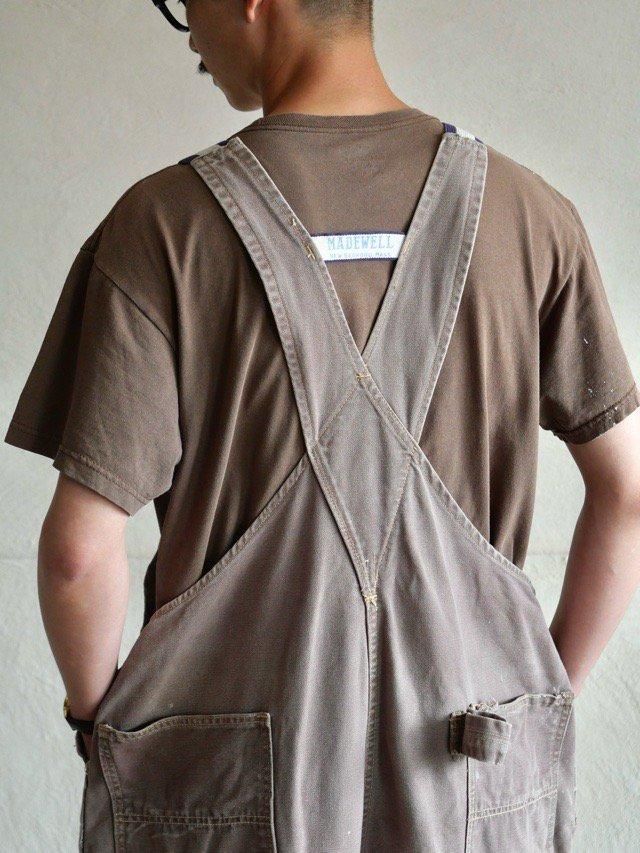 1960's Vintage MADEWELL Brown Duck Overall - Vintage & Archive 1960's Vintage MADEWELL Brown Duck Overall - Vintage & Archive