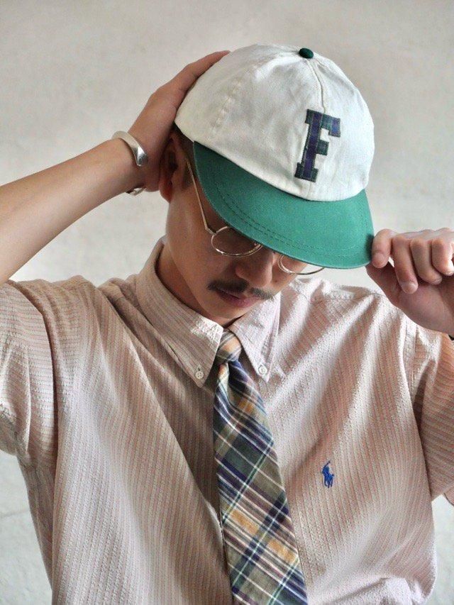 90's Canadian Headline Headwear "F" Made in China.