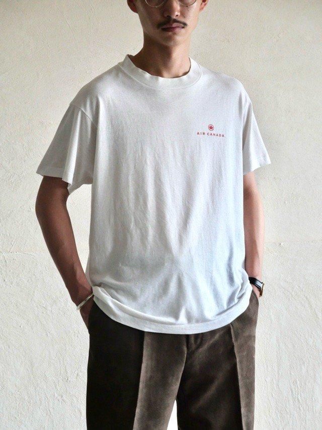 1980's Vintage Printed T-shirt "AIR CANADA"