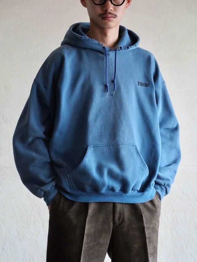 ~1990's Vintage DISCUS Sweat Hoodie, Made in USA.