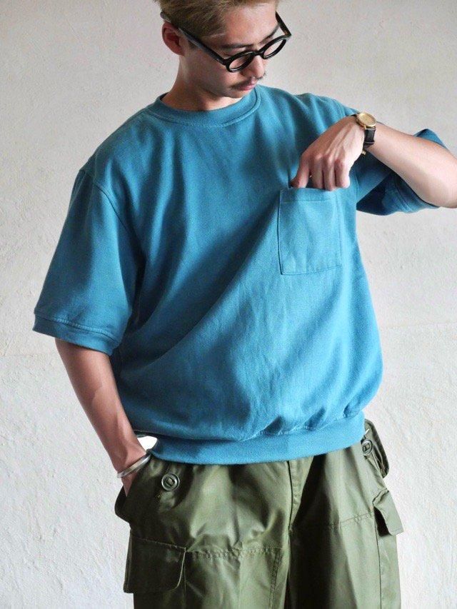 1980~90's Vintage Short-sleeves POCKET Sweat Shirt