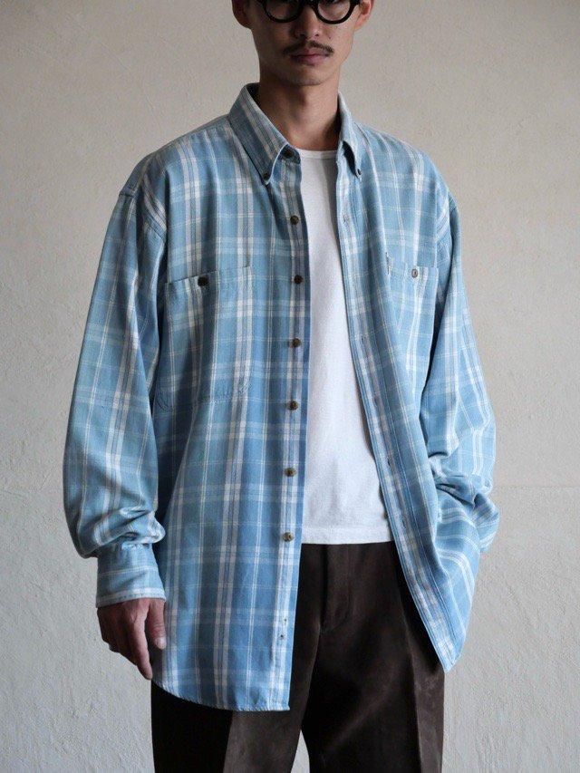 1980's Vintage CHAPS Cotton Check Shirt
