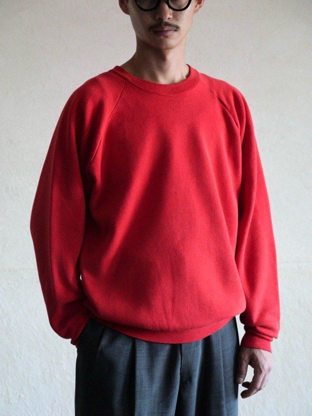 1990's FRUIT OF THE LOOM Sweat Shirt, Red
