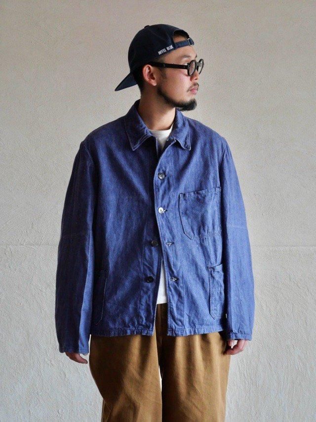 1980's Euro Denim Short Coverall
