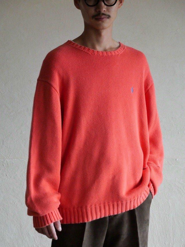 1990's Vintage RalphLauren 100% Cotton Knit Sweater
