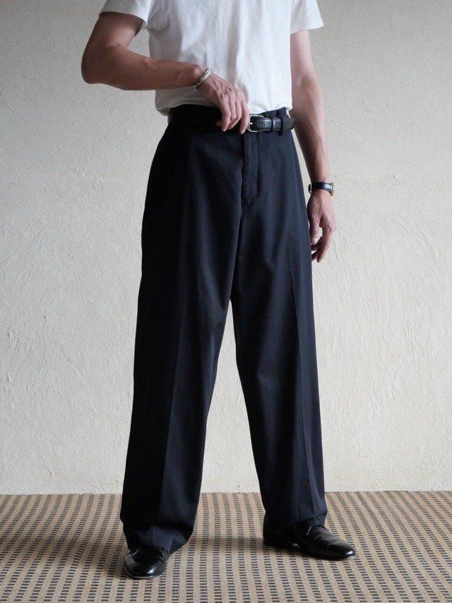 00's EddieBauer Cotton Chino Trousers, DarkNavy