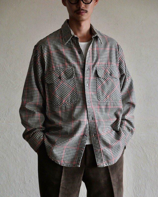 1980-90's EddieBauer Cotton Check Shirt