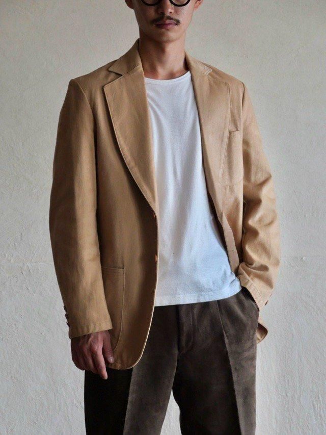 1970's Vintage J.C.Penney Cotton Tailored Jacket