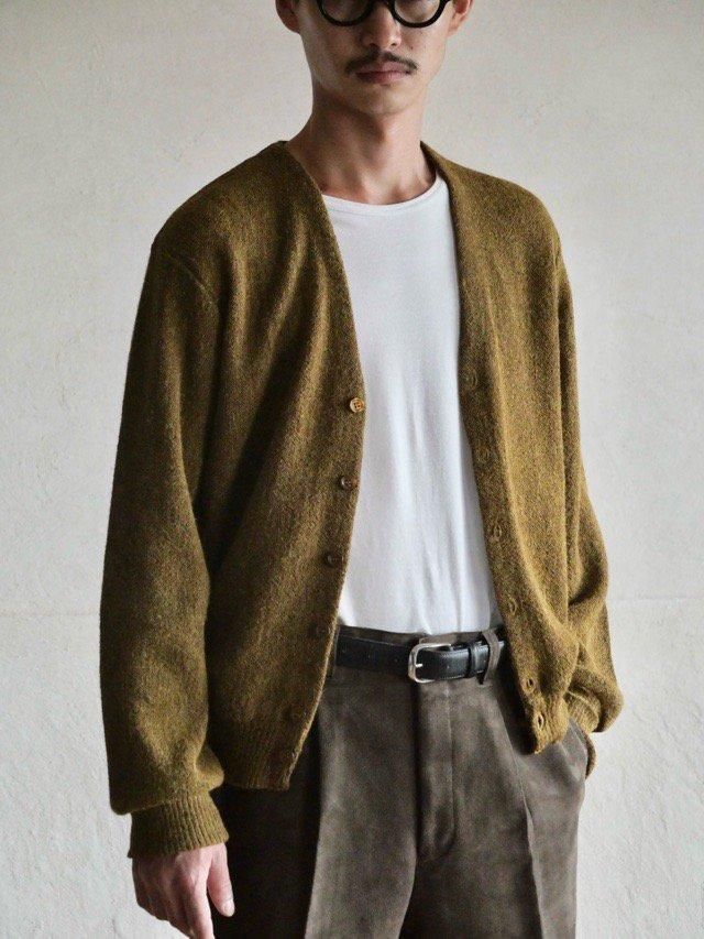 1960's Vintage 100%ALaca Knit Cardigan