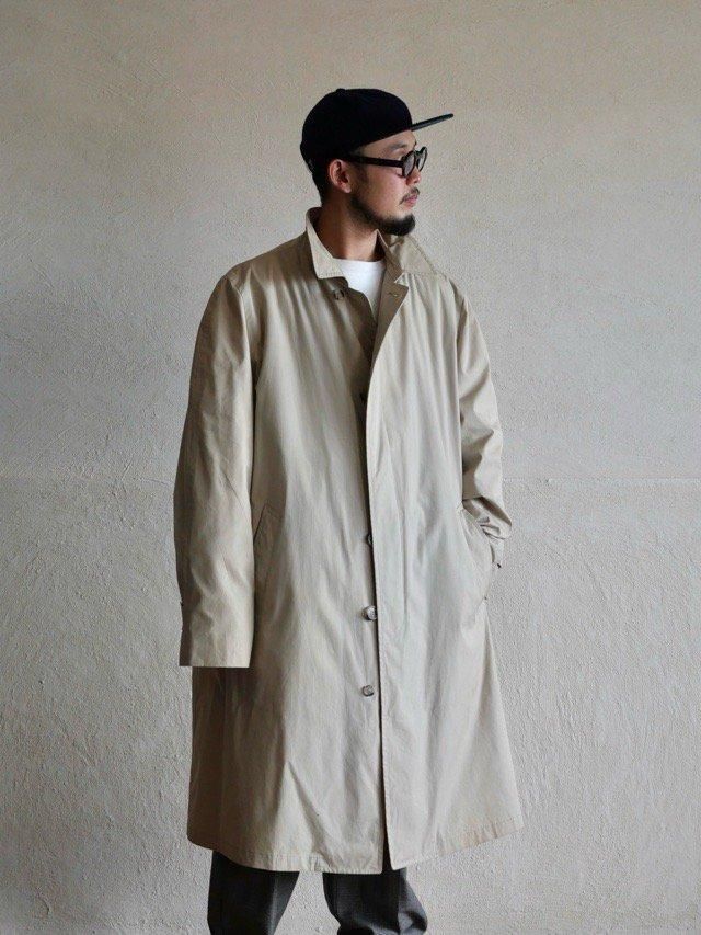 1970-80s Vintage LONDON FOG Balmacaan Coat Alpaca & Mohair Liner