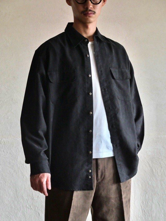 1990's Vintage GEORGE Fake suede Shirt 