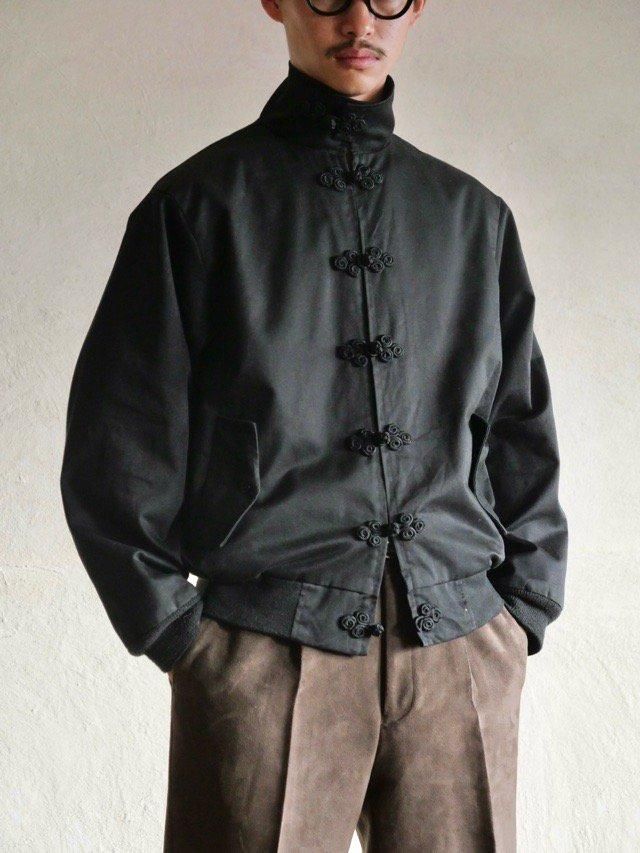 1980's2024's Vintage Chinese Retouch Drizzler Jacket