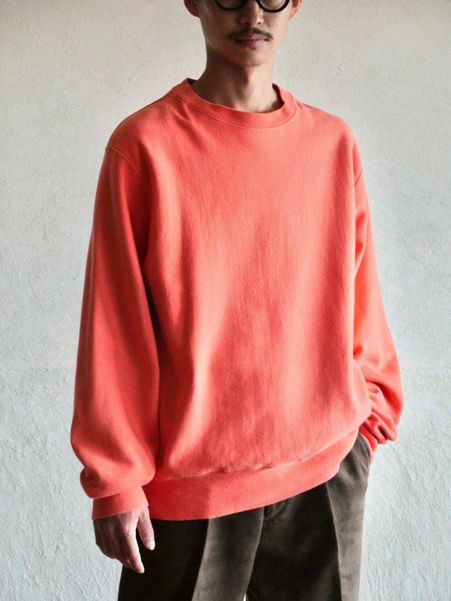 00's Champion Color Sweat Shirt Salmon Pink