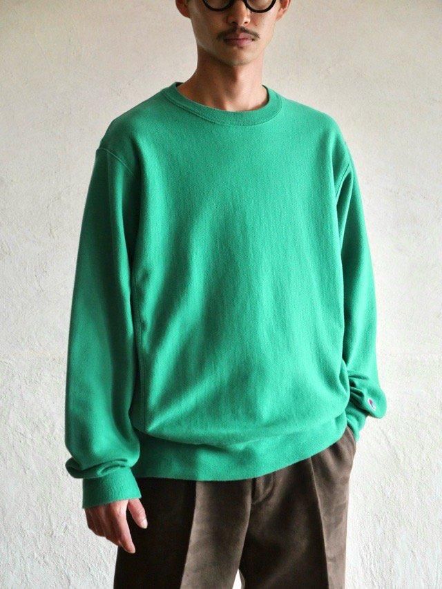 00's Champion Color Sweat Shirt Green