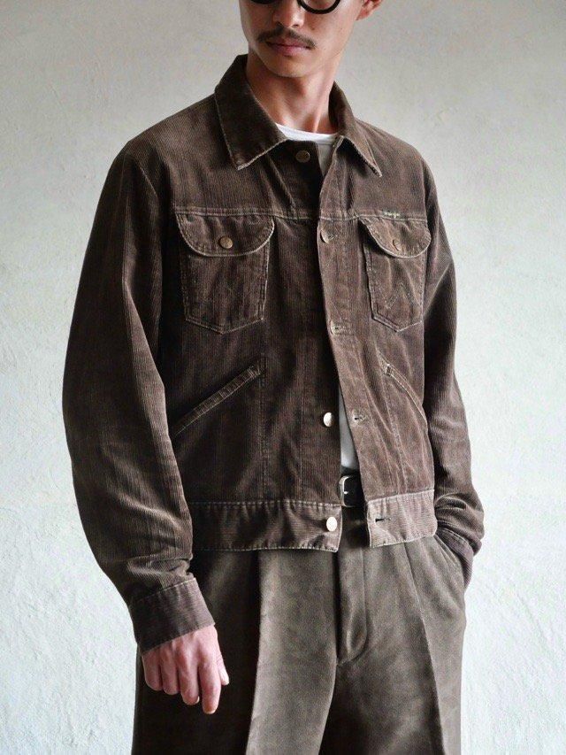 ~1980's Vintage Wrangler Corduroy Tracker Jacket