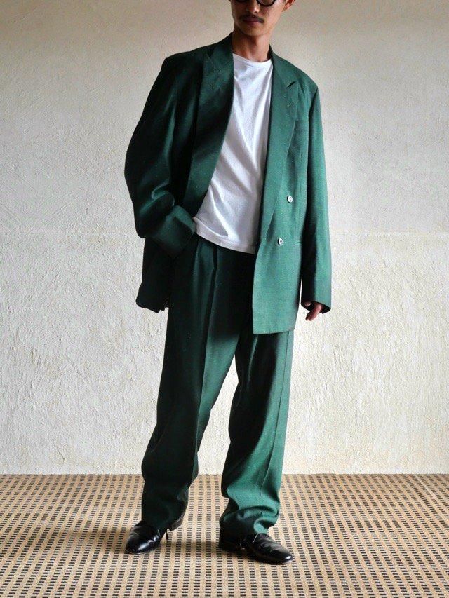 1960~70's Vintage Set-up "Kasuri  Nep Green"
