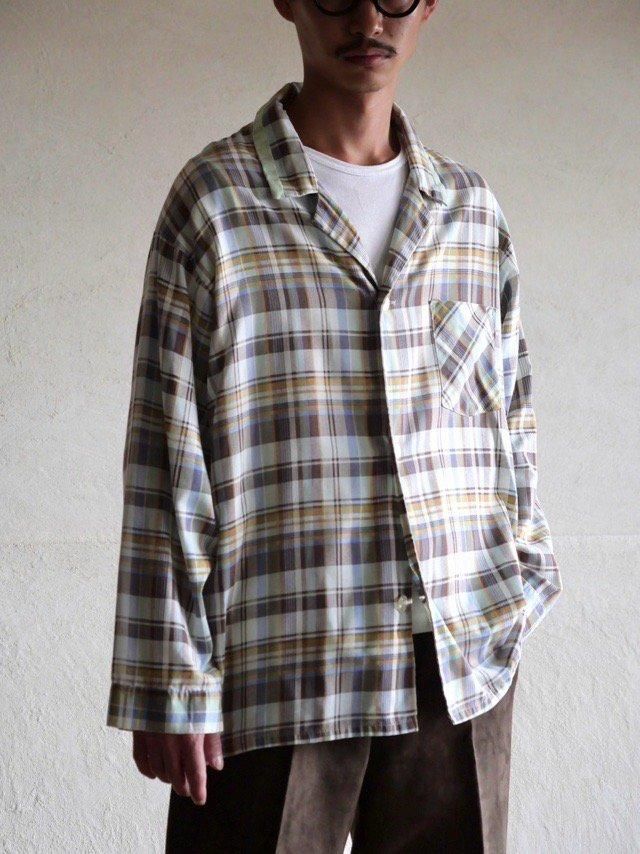 1970's Vintage J.C.Penny Pajamas Check Shirt