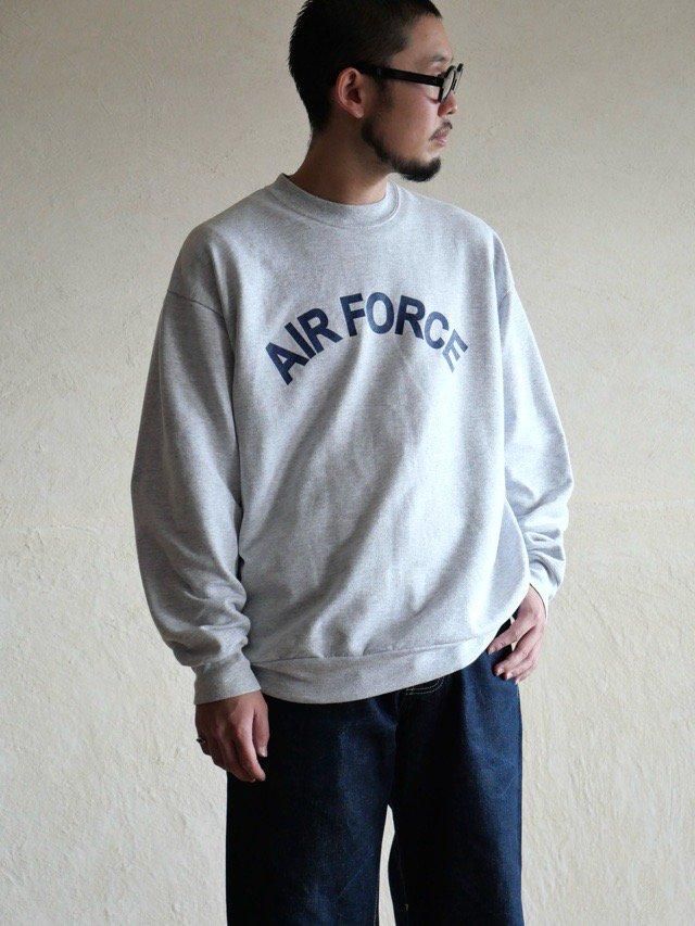 00's "AIR FORCE" Sweat Shirt, Gray