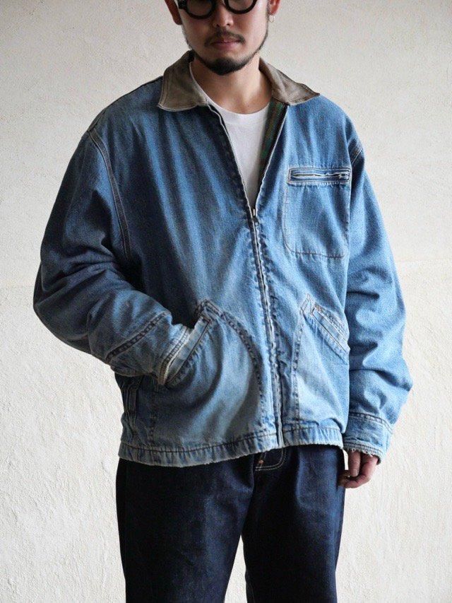 1990's GAP Sports-jacket type Denim Jacket 