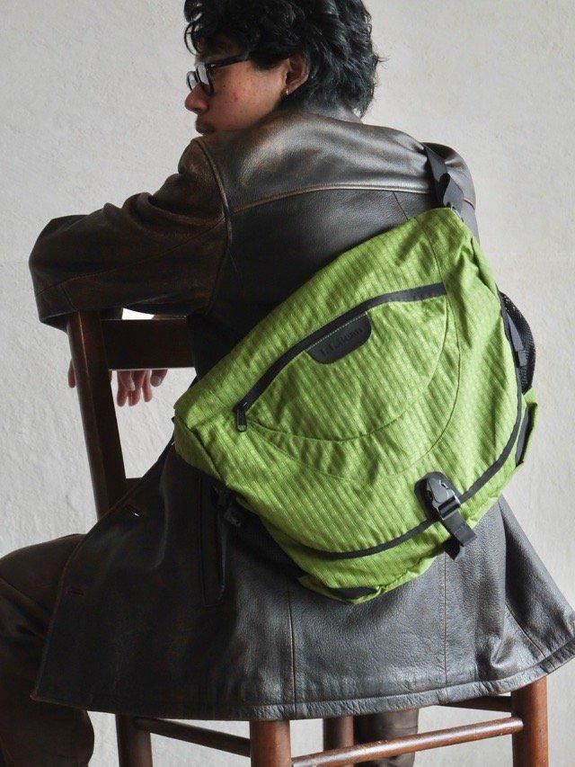L.L.Bean 73%Nylon27%Polyester Messenger Bag
