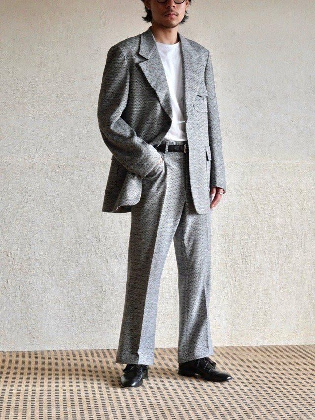 1970's Canadian Tailored Vintage Jacquard Set-up
