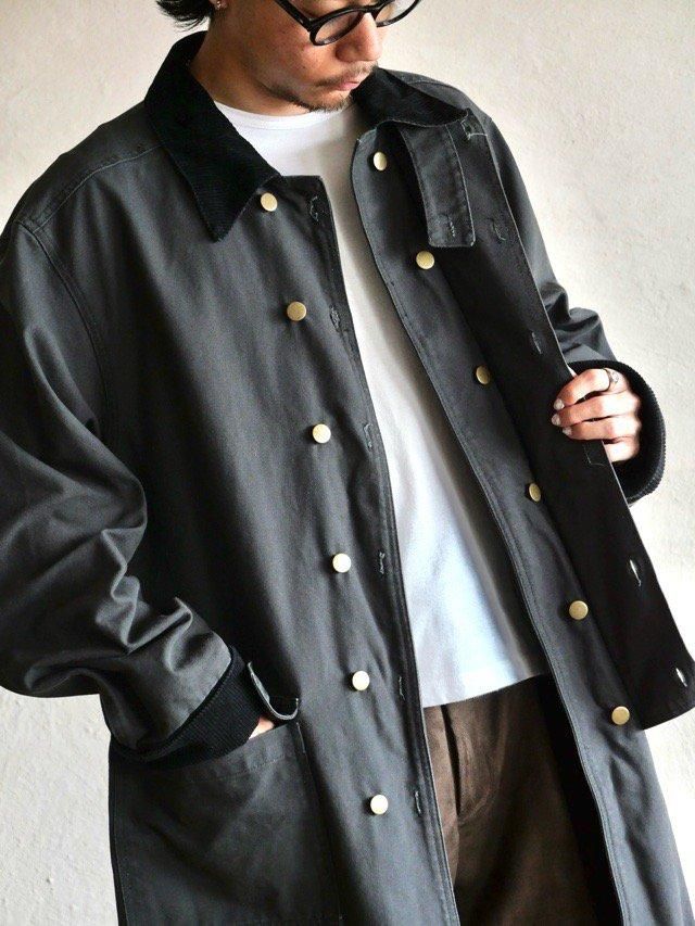 1980's Vintage Scully Duck&Corduroy Duster Coat - Vintage & Archive