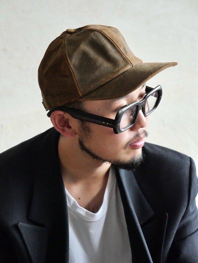 1990's HATQUARTERS "HENSCHEL" Leather Cap