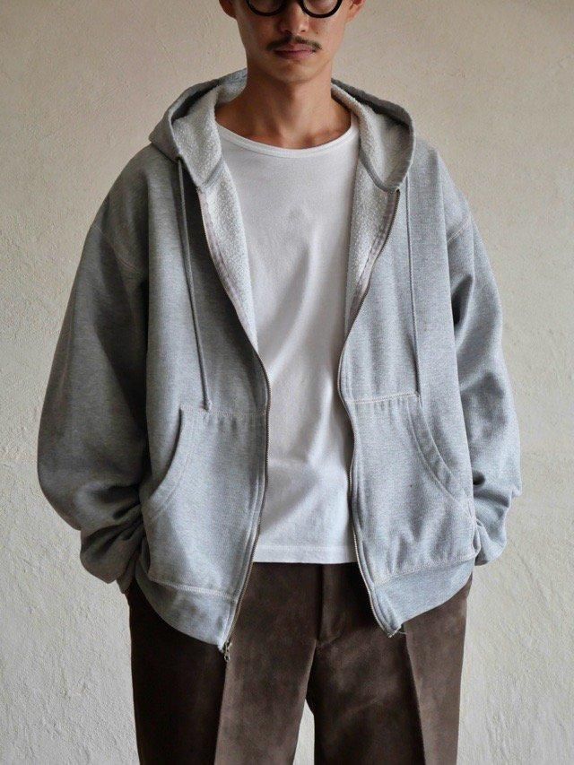 1990&#12316;00's Vintage STEAVEANDBARRYS Gray Zip-up Sweat Parka