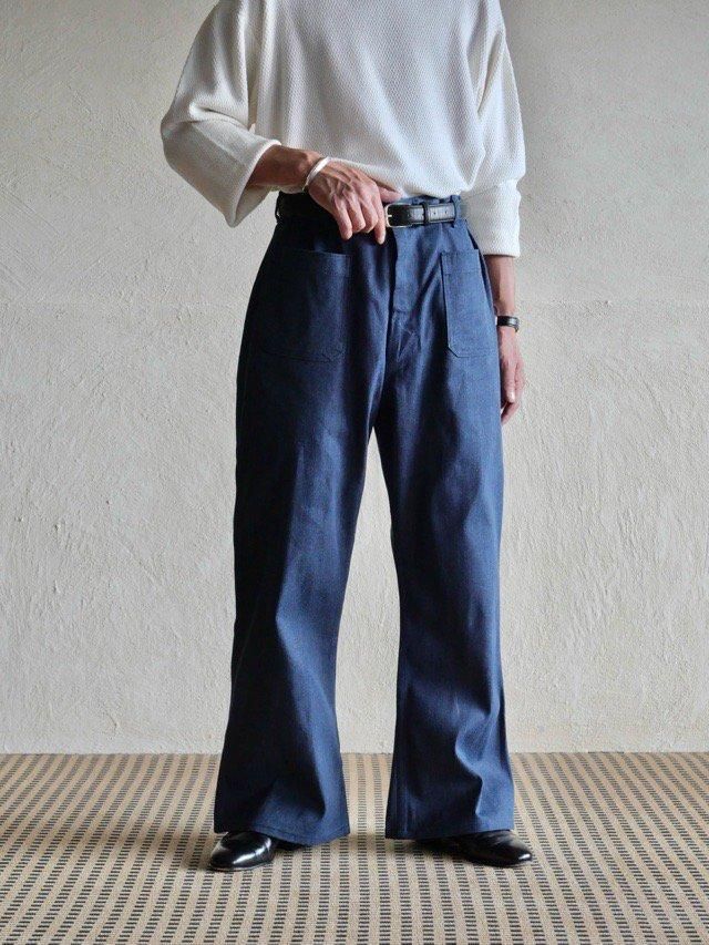 1987's U.S.Military Denim Sailor Trousers