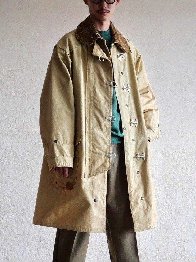 1980's Vintage Duck-cross Fireman Coat