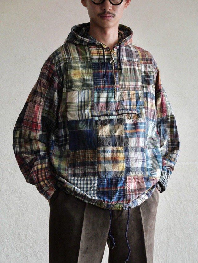 1960's Vintage PETERS Indian Madras Check Anorak