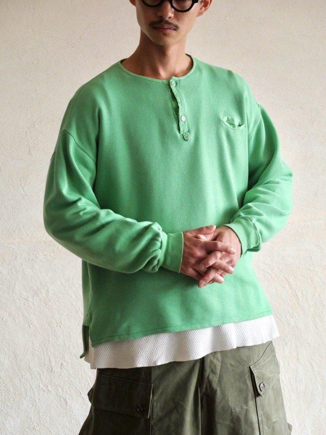 1980's Vintage BENETTON Sweat Henry Shirt