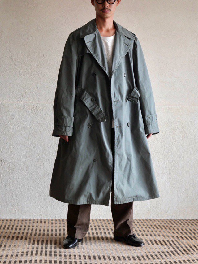 1969's U.S.ARMY Vintage Cotton&Nylon Trench Coat