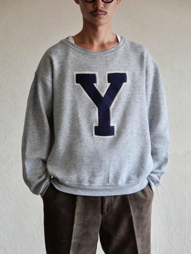 1990's Vintage JAN SPORT Sweat Shirt "Y" 
/Made in USA.