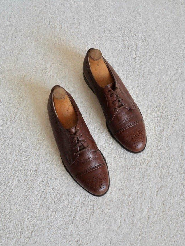 1980~90's Vintage BALLY of Switzerland Leather Shoes, Brown
