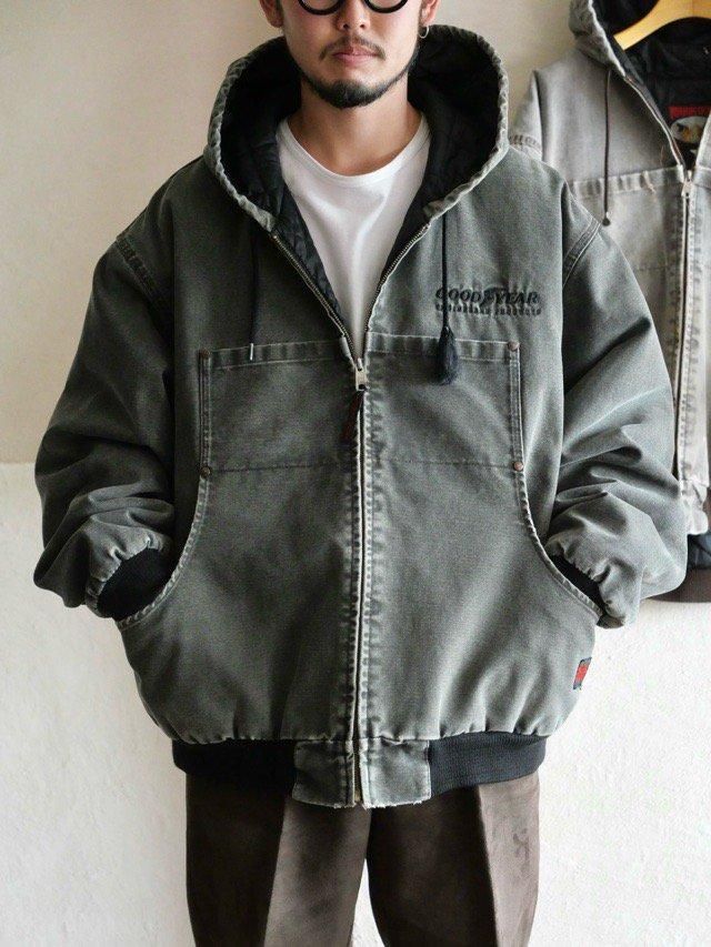 1990's "Tough Duck" Duck Work Parka Olive