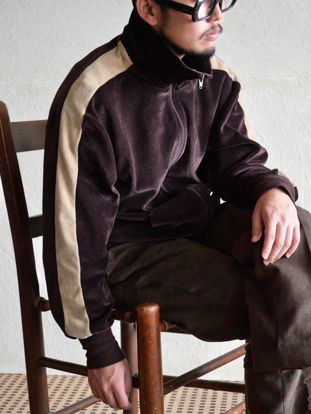 ~1980's Vintage Club-International Velours Track JKT