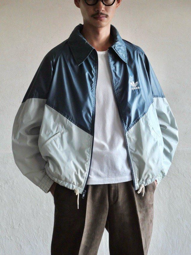 1980~90's Vintage adidas Nylon Track Jacket