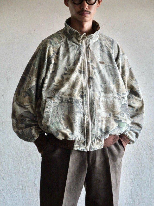 00's Woolrich Camouflage Printed Chamois Blouson