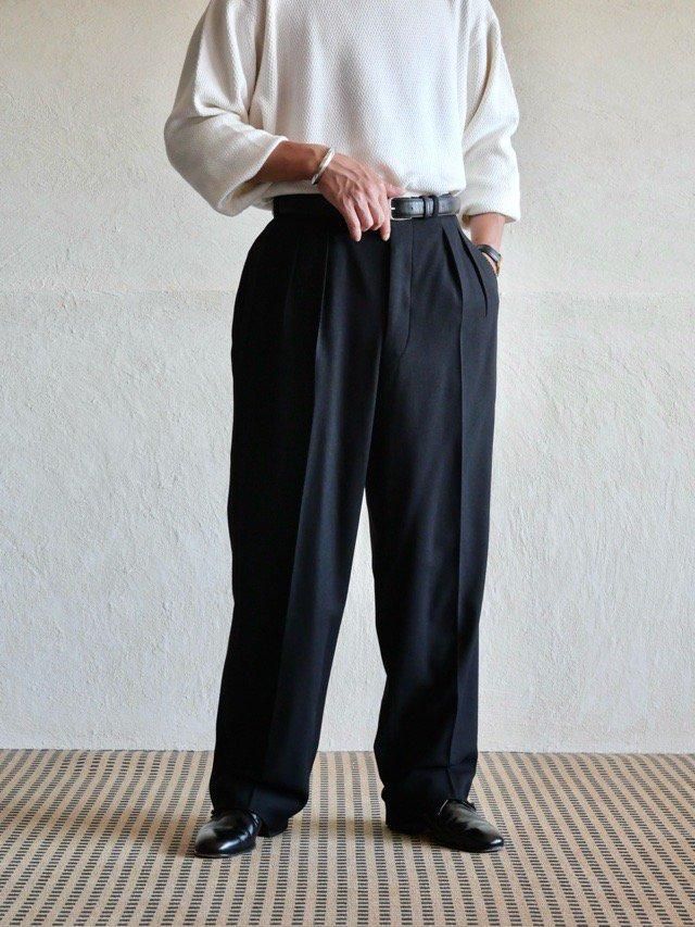 1940~50's Vintage Bespoke Tuxedo Wool Trousers