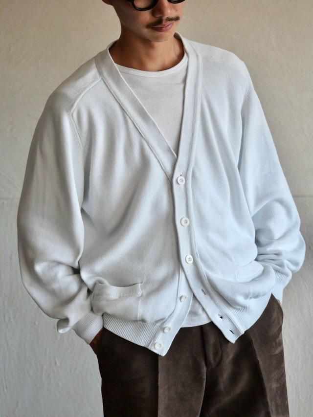 1990's Vintage BENETTON Cotton Knit Cardigan, Made in Italy.