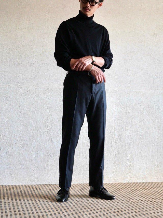 PRADA Black Stripe Trousers, Made in Italy.