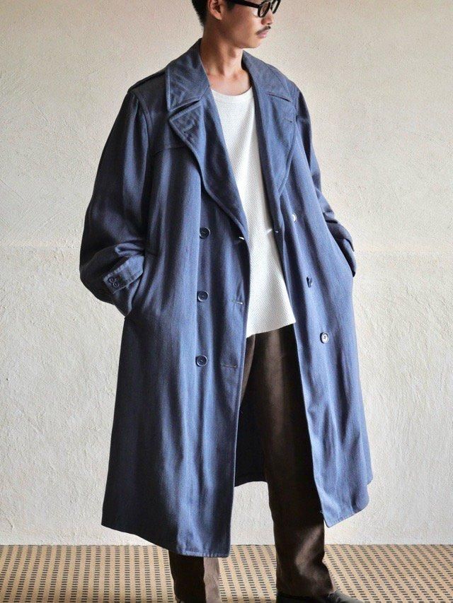 1950~60's Vintage Plymouth Wool Gabardine Coat
