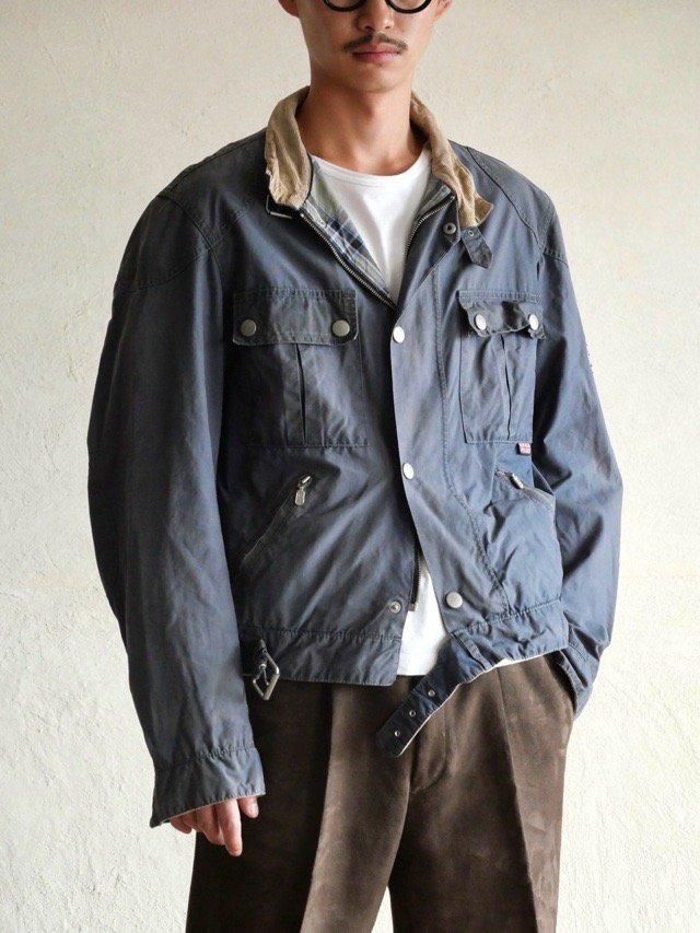 00's BELSTAFF Light-weight Waxed Cotton Short JKT