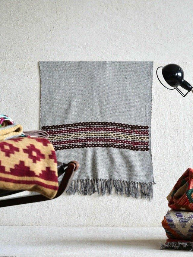 Vintage Tribal Cottonl Rug "type H"